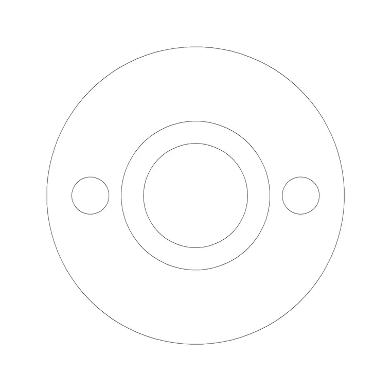 Stove 1 Burner DWG CAD block thumbnail — kitchen drawing