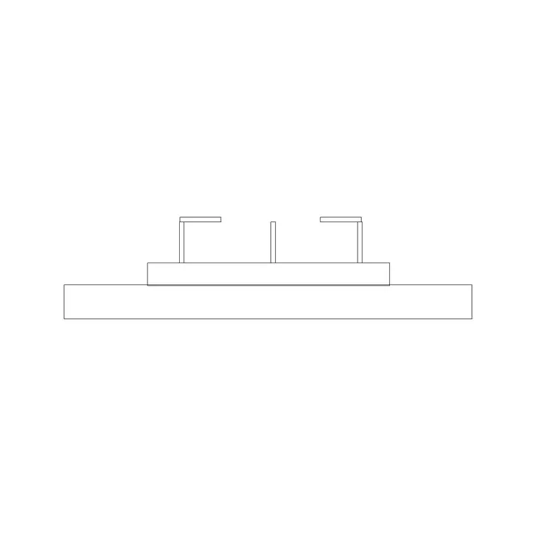 Stove Elevation 15 DWG CAD block thumbnail — kitchen drawing