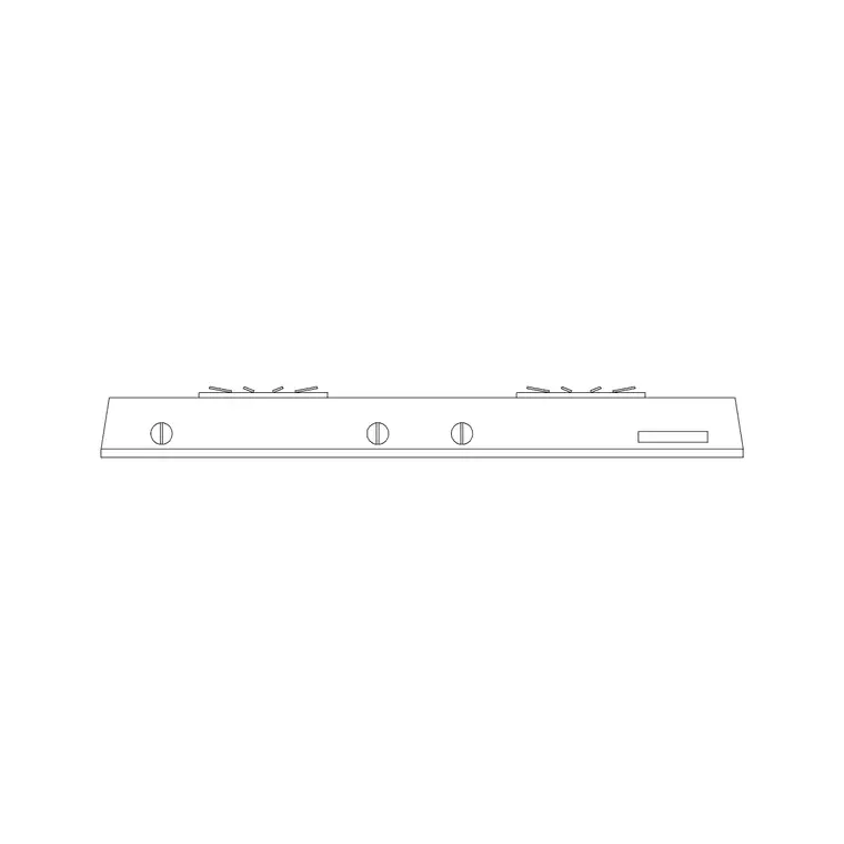 Stove Elevation 19 DWG CAD block thumbnail — kitchen drawing