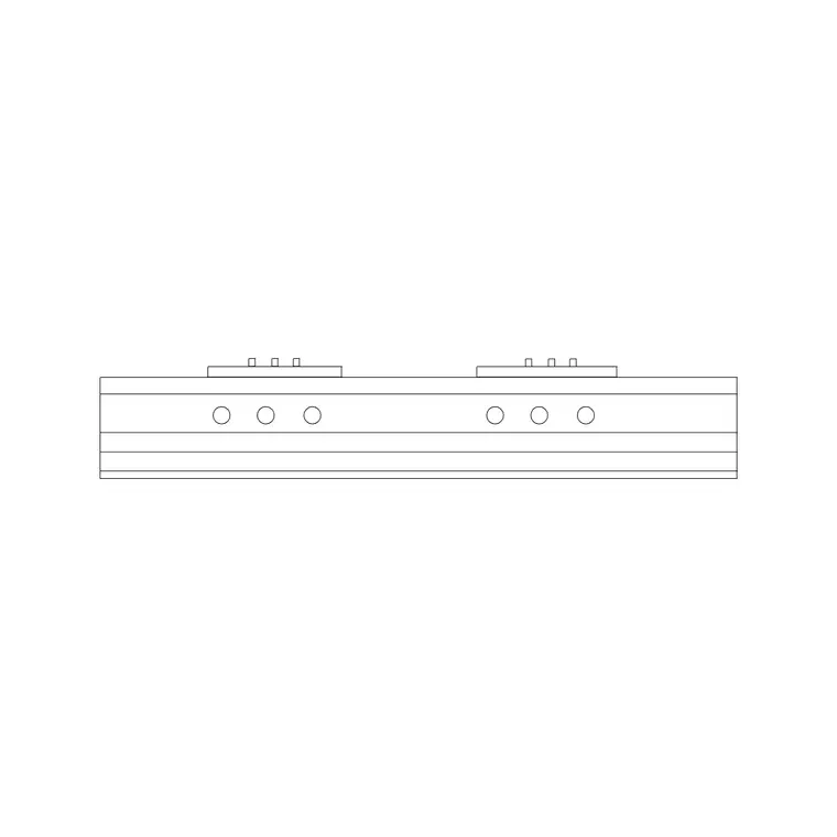 Stove Elevation 6 DWG CAD block thumbnail — kitchen drawing