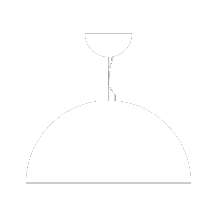 Suspended Light Ele (22) DWG CAD block thumbnail — lighting drawing