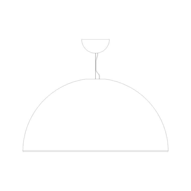 Suspended Light Ele (23) DWG CAD block thumbnail — lighting drawing