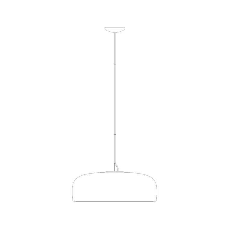 Suspended Light Ele (25) DWG CAD block thumbnail — lighting drawing