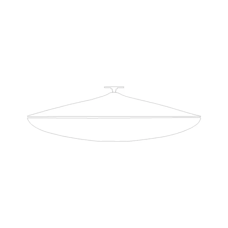 Suspended Light Ele (42) DWG CAD block thumbnail — lighting drawing