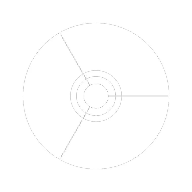 Suspended Light Plan (19) DWG CAD block thumbnail — lighting drawing