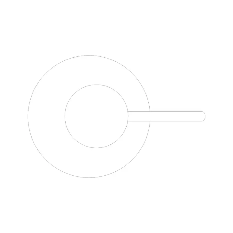 Suspended Light Plan (7) DWG CAD block thumbnail — lighting drawing