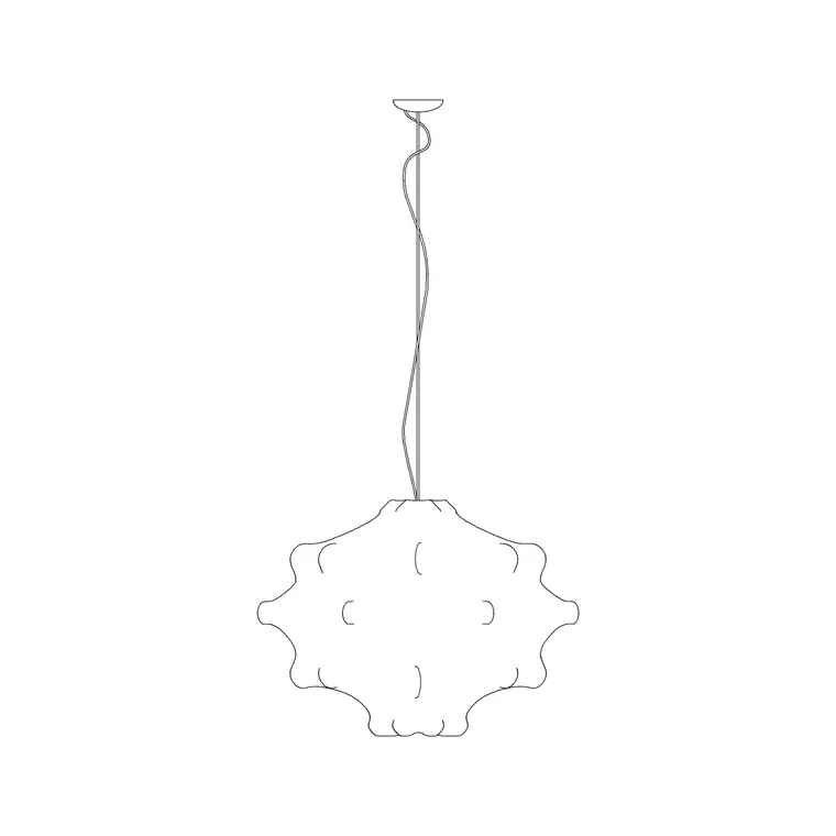 Taraxacum 2 Light Ele DWG CAD block thumbnail — lighting drawing