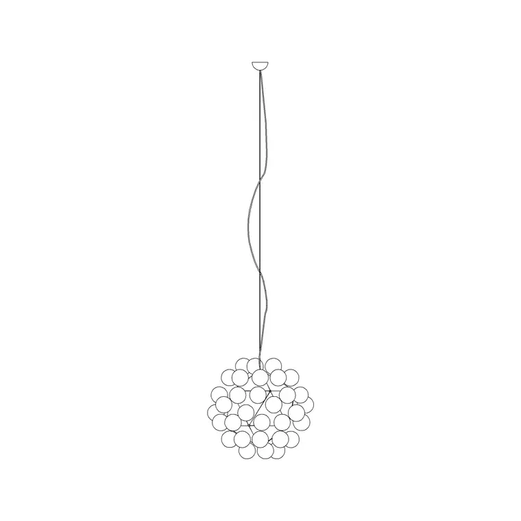 Taraxacum 88 S1 Light Front Ele DWG CAD block thumbnail — lighting drawing