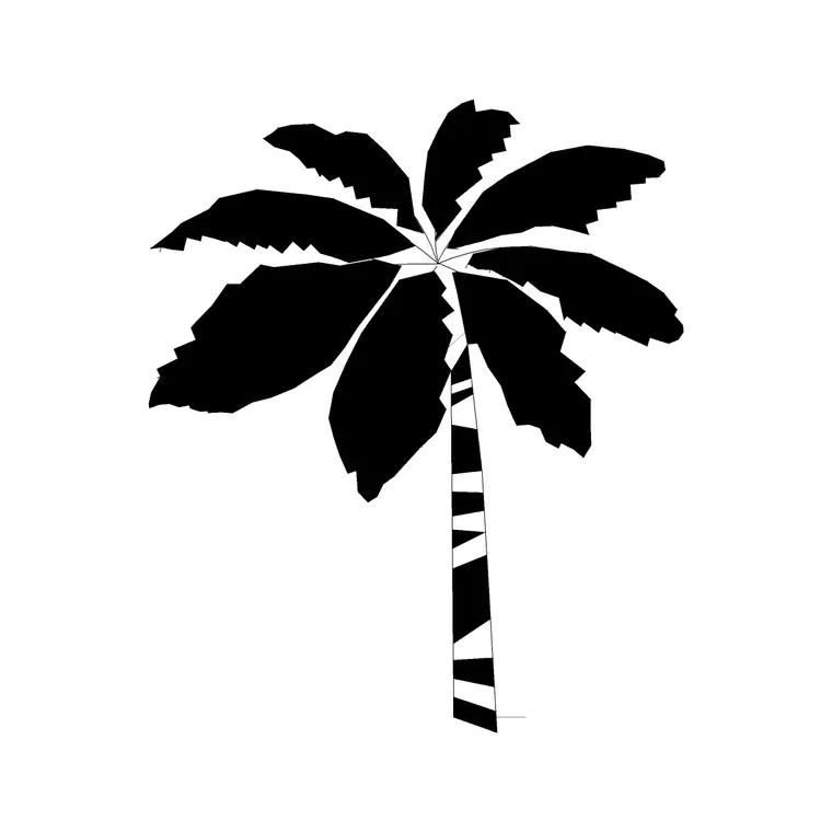 Tree Elevation (2) DWG CAD block thumbnail — trees & plants drawing