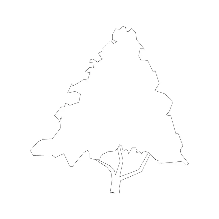 Tree Elevation (47) DWG CAD block thumbnail — trees & plants drawing