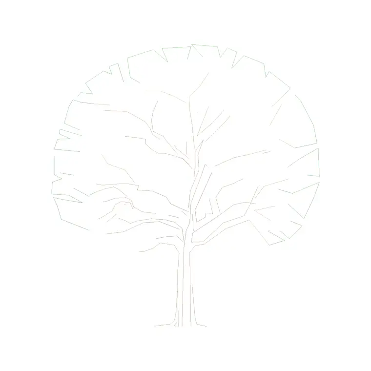 Tree Front Ele (34) DWG CAD block thumbnail — trees & plants drawing