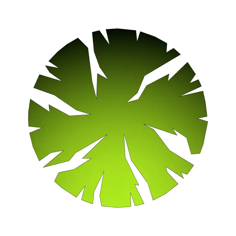 Tree Plan 13 DWG CAD block thumbnail — trees & plants drawing