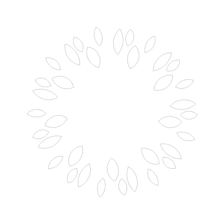 Tree Plan (2) DWG CAD block thumbnail — trees & plants drawing