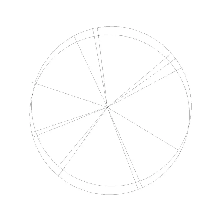 Tree Plan (57) DWG CAD block thumbnail — trees & plants drawing
