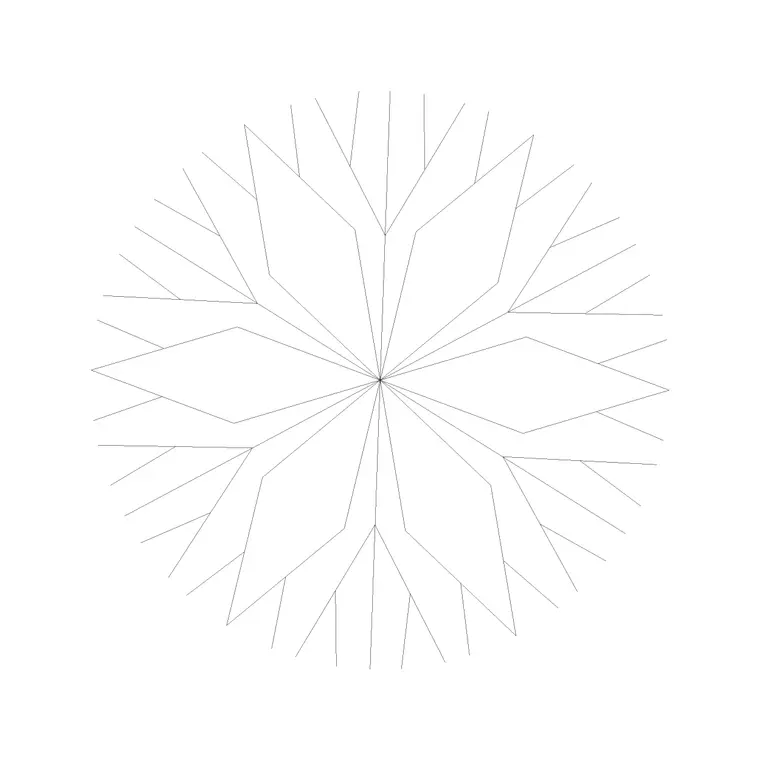 Tree Plan (67) DWG CAD block thumbnail — trees & plants drawing