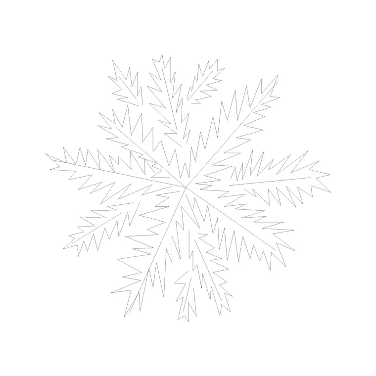 Tree Plan (68) DWG CAD block thumbnail — trees & plants drawing