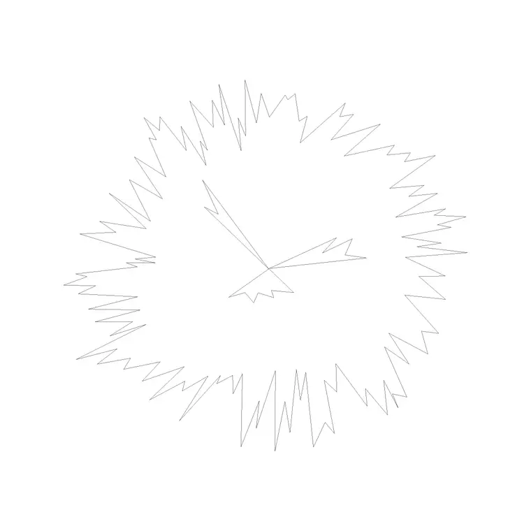Tree Top View (10) DWG CAD block thumbnail — trees & plants drawing
