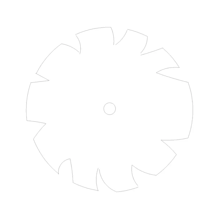 Tree Top View (14) DWG CAD block thumbnail — trees & plants drawing