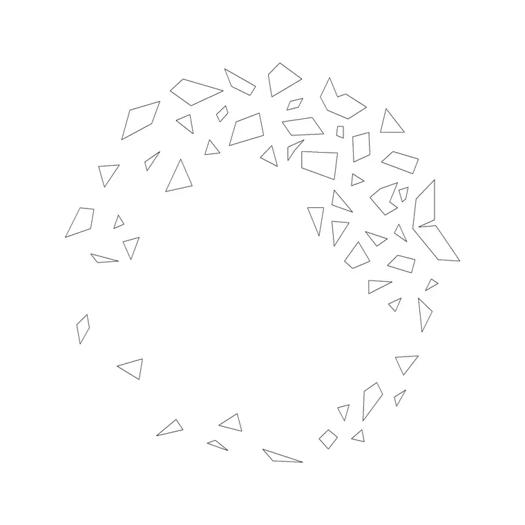 Tree Top View (28) DWG CAD block thumbnail — trees & plants drawing