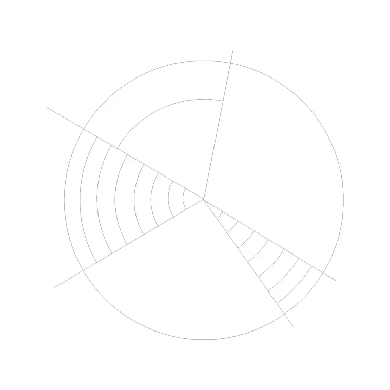 Tree Top View (52) DWG CAD block thumbnail — trees & plants drawing