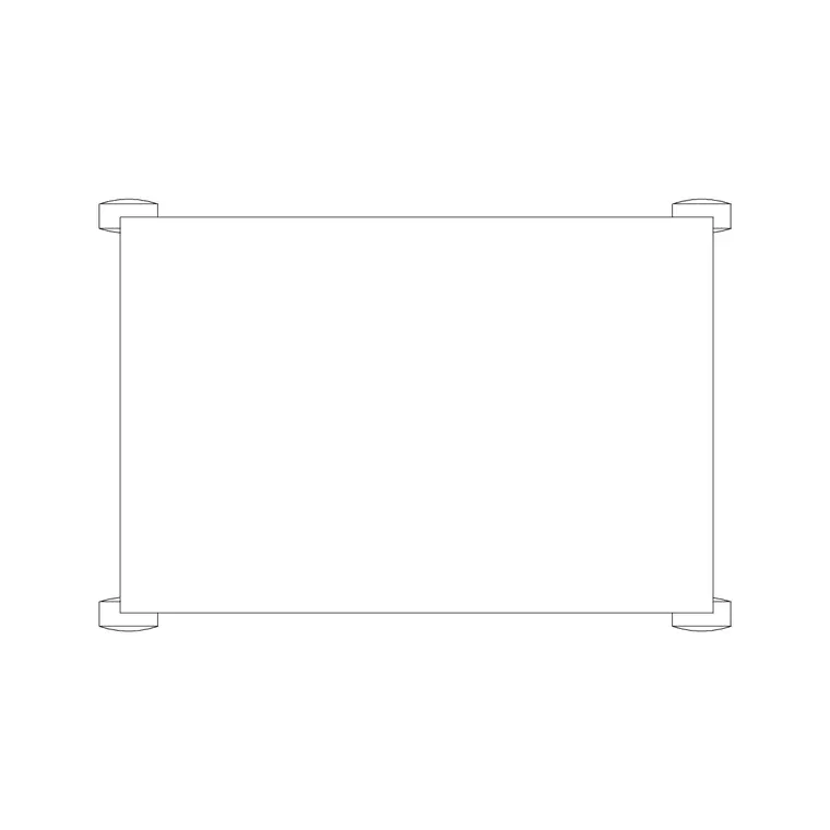 Trolley 1 DWG CAD block thumbnail — medical drawing
