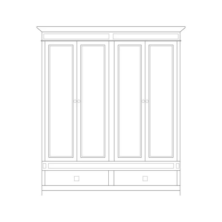 Tu 1800x2200 DWG CAD block thumbnail — furniture drawing