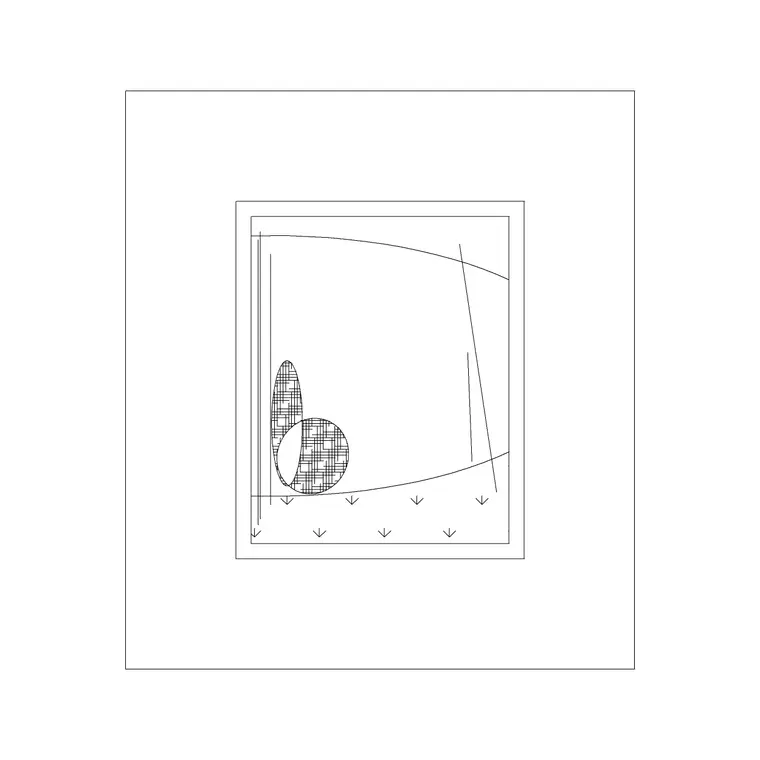 Wall Frame 1 DWG CAD block thumbnail — accessories drawing