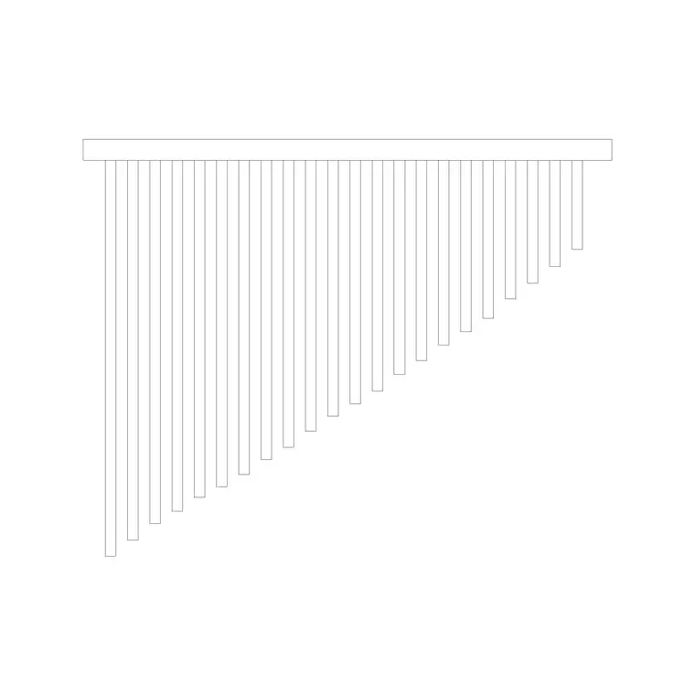 Wall Lamp Elev (25) DWG CAD block thumbnail — lighting drawing
