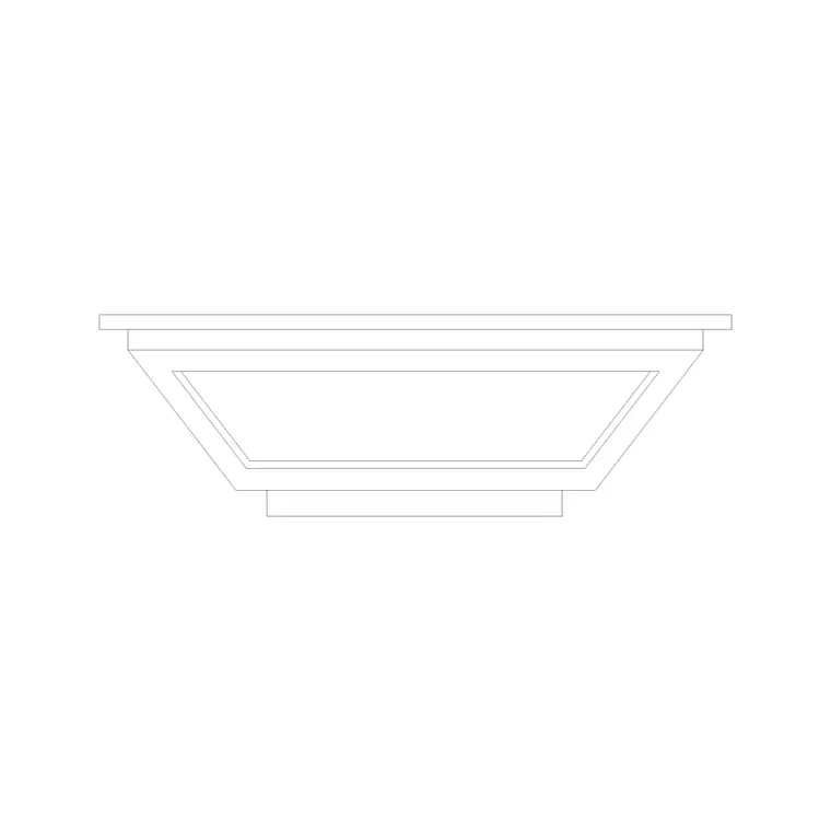 Wall Lamp Elev (30) DWG CAD block thumbnail — lighting drawing