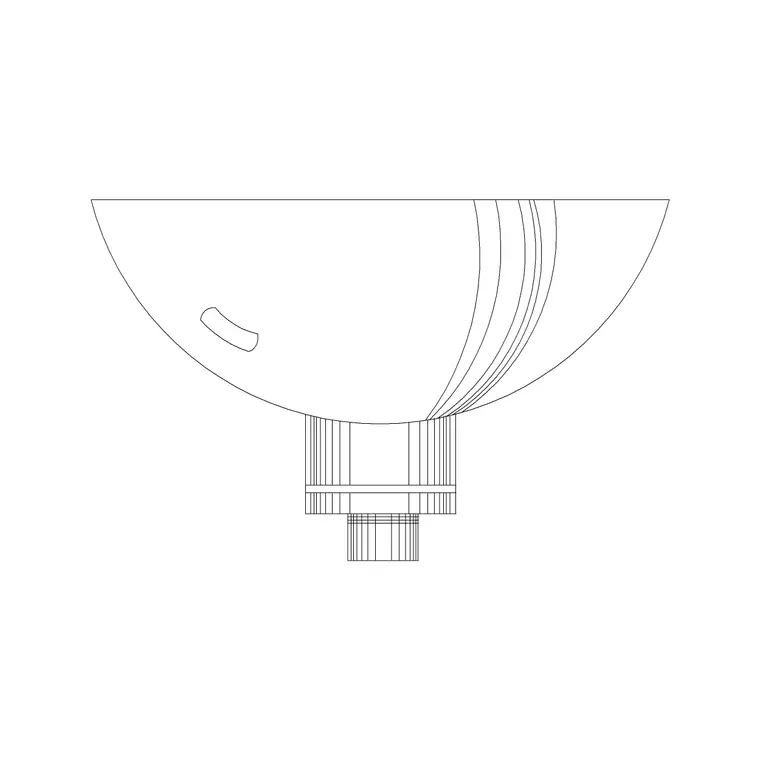 Wall Lights Contem DWG CAD block thumbnail — lighting drawing