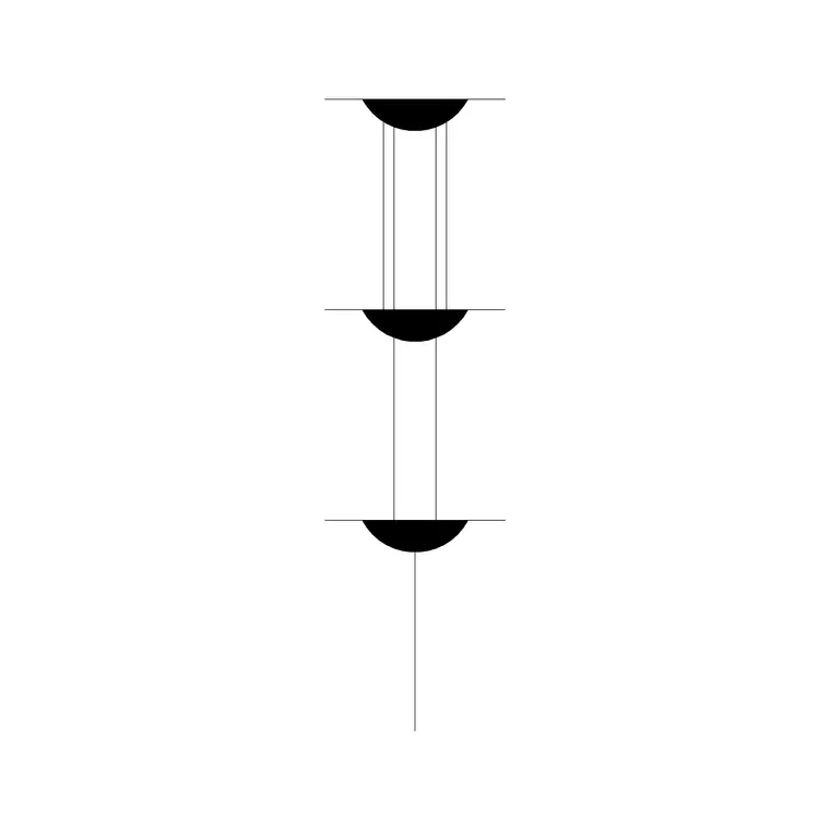 Wall Lights Vintage (2) DWG CAD block thumbnail — lighting drawing