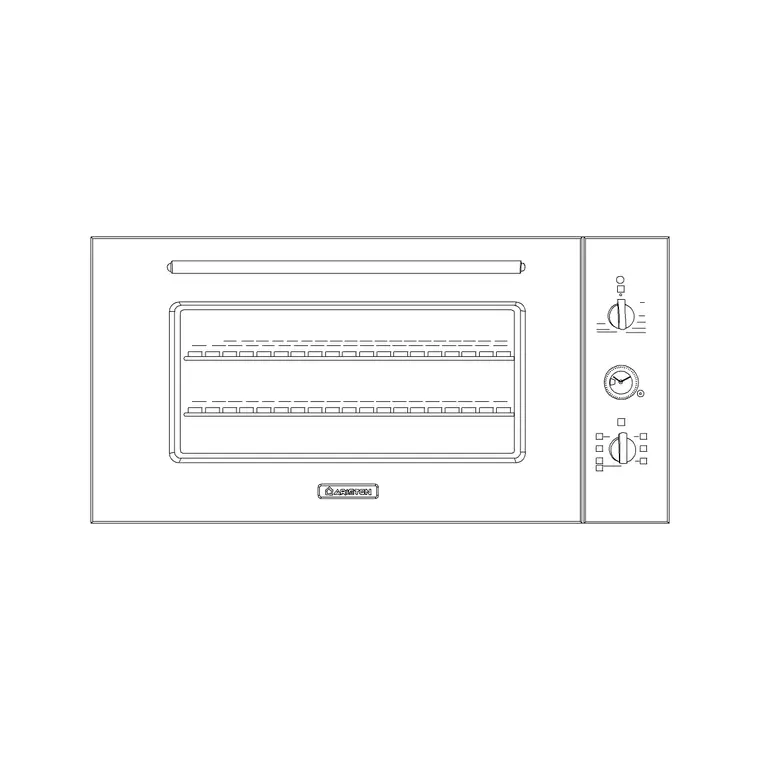 Wall Ovens 11 DWG CAD block thumbnail — kitchen drawing