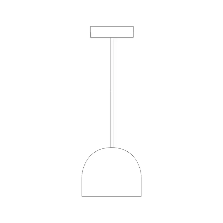 Wan S El DWG CAD block thumbnail — lighting drawing