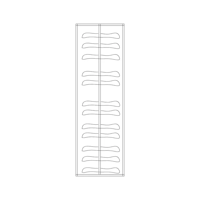 Wardrobe Plan 2 DWG CAD block thumbnail — furniture drawing
