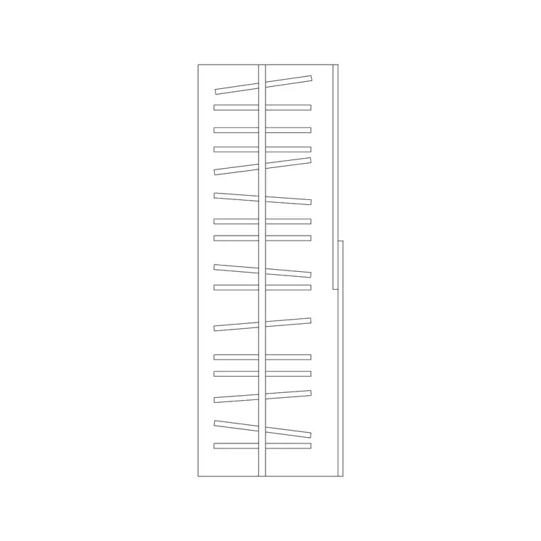 Wardrobe Plan 3 DWG CAD block thumbnail — furniture drawing