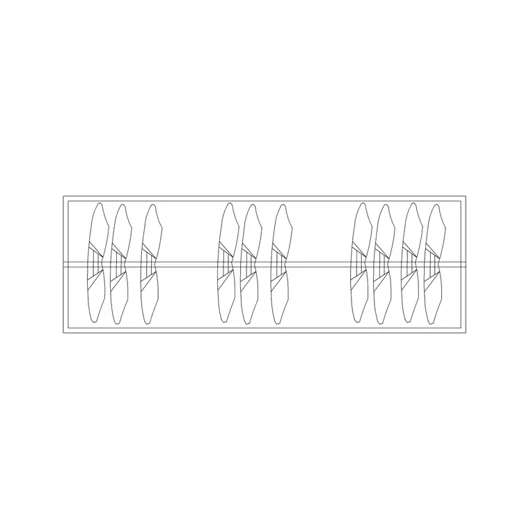 Wardrobe Plan 4 DWG CAD block thumbnail — furniture drawing