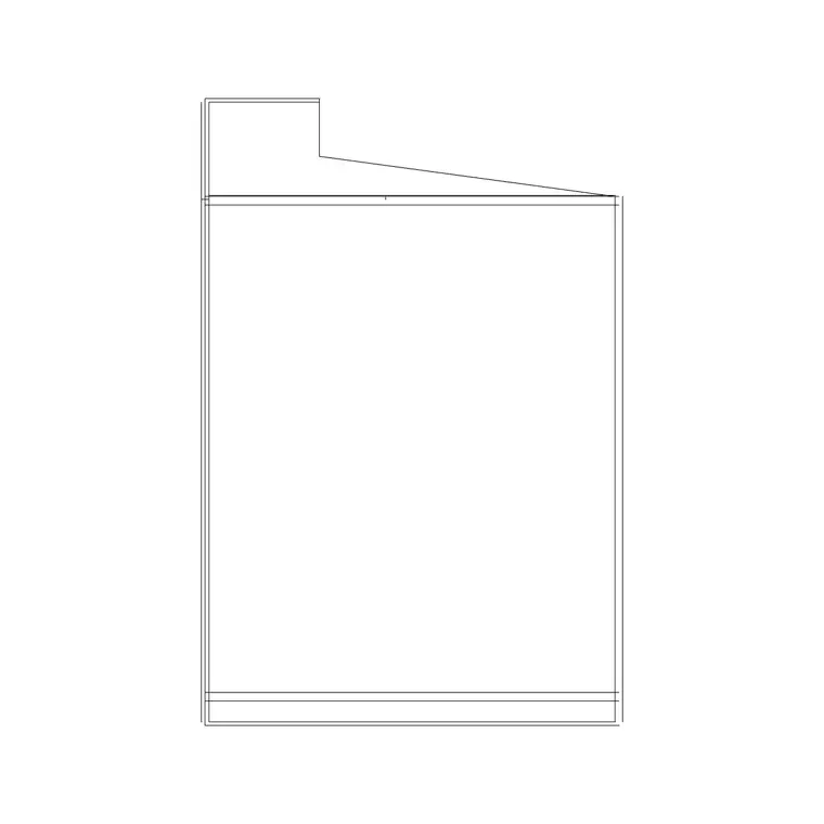 Washers & Dryers Elevation 2 DWG CAD block thumbnail — kitchen drawing