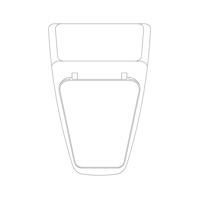 WC Rec DWG CAD block thumbnail — bathroom drawing