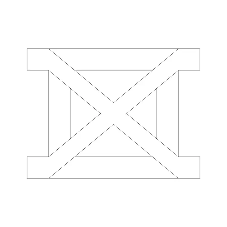 Weight 1 DWG CAD block thumbnail — fitness & sports drawing