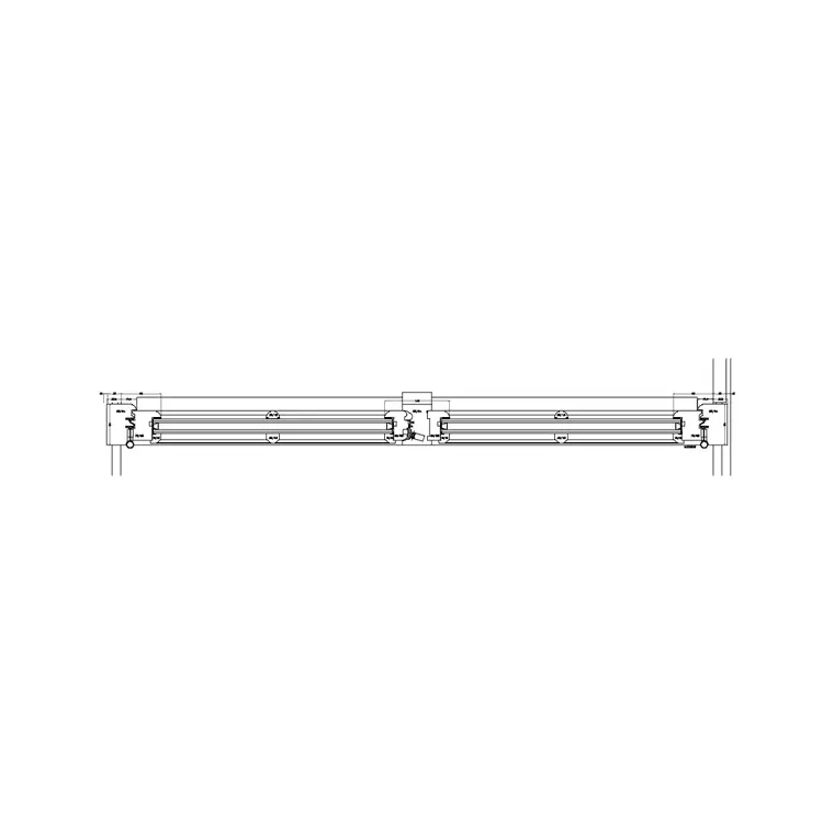 Window Plan (4) CAD block DWG — plan and elevation view