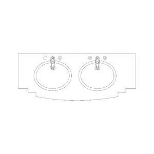 Vanity Double Basin Type 2