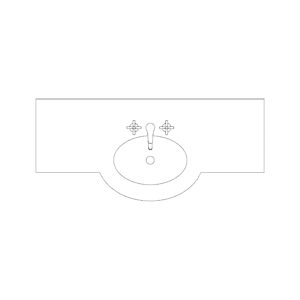 Vanity Single Basin Type 1