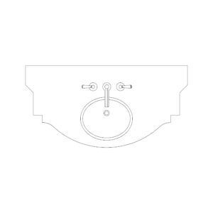 Vanity Single Basin Type 4