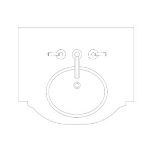 Vanity Single Basin Type 5