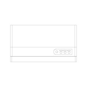 Hood Under Cabinet Type 9