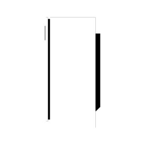 Refrigerator Side elevation