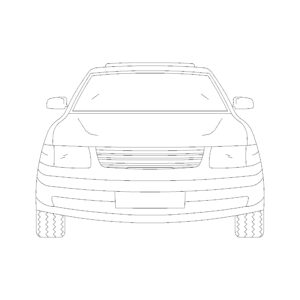 Car Front Compact sedan