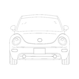 Car Front Coupe