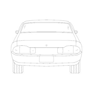 Car Front Hatch back