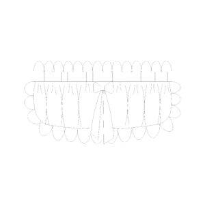 Rod pocket curtains